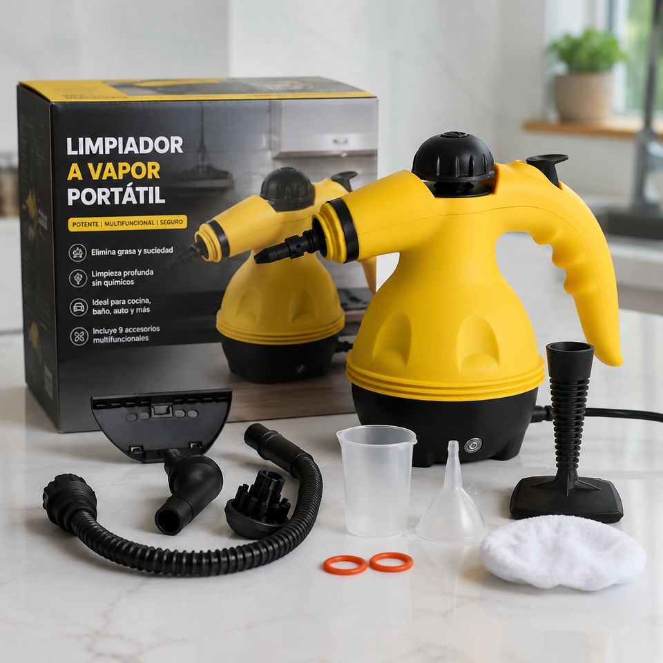LIMPIADOR A VAPOR PORTATIL