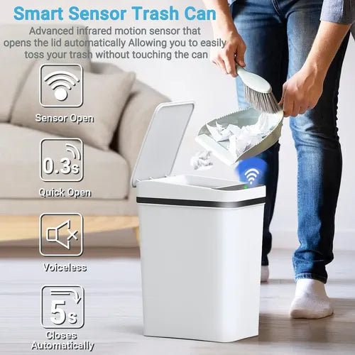 Tacho Smart™ – Basurero Automático Sin Contacto