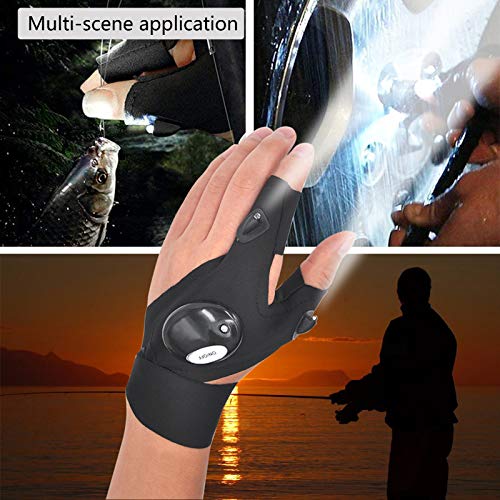 GUANTES PRO CON LUCES LED (2 PARES)