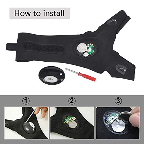 GUANTES PRO CON LUCES LED (2 PARES)
