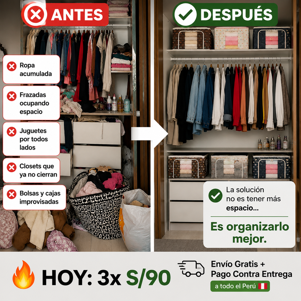 CONVIERTE EL DESORDEN EN UN HOGAR LIMPIO Y ORGANIZADO EN MINUTOS